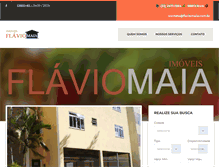 Tablet Screenshot of flaviomaia.com.br